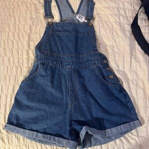 Princess Polly Blue Denim Overalls